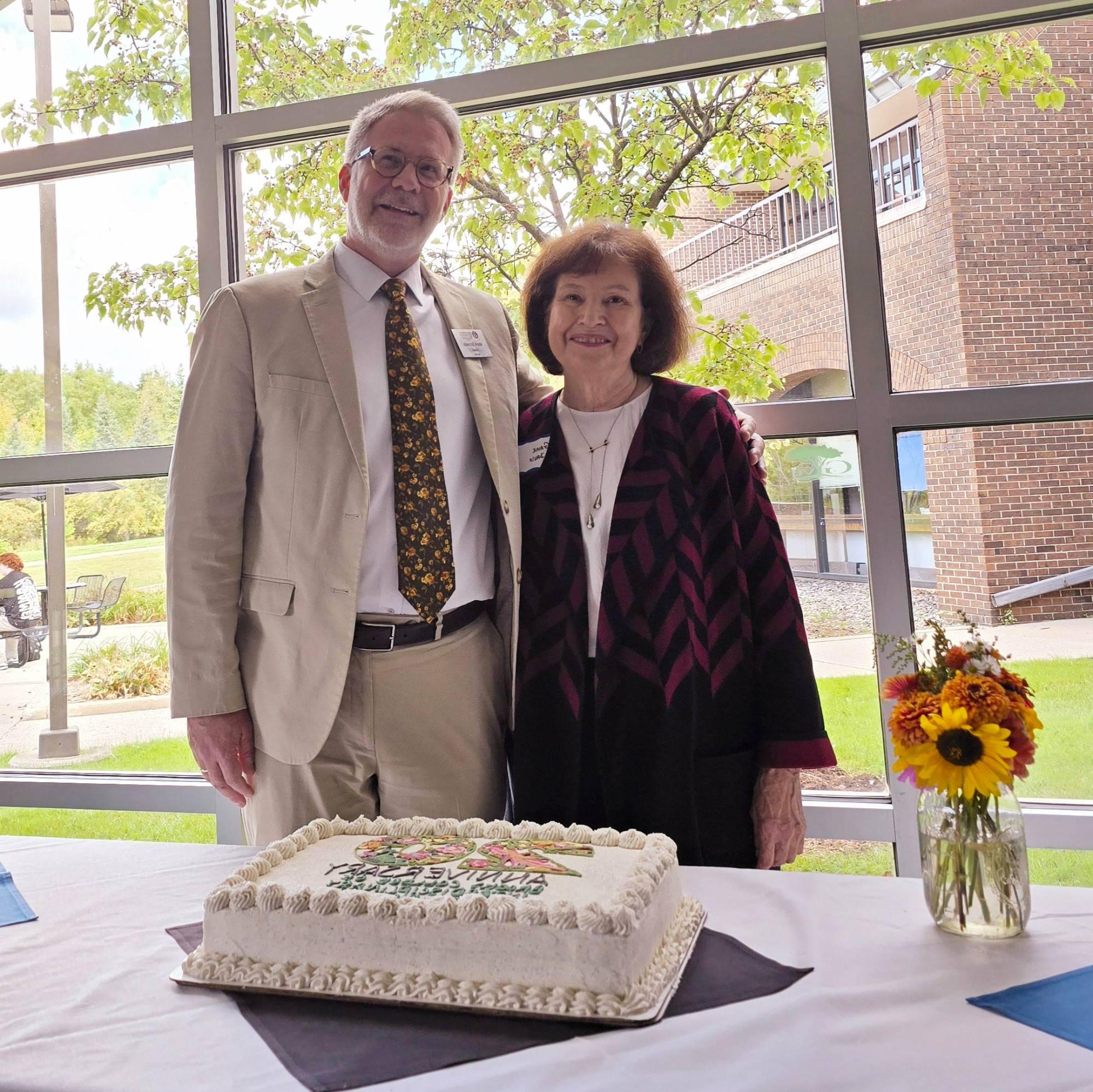 Gayle Davis and Mark Schaub